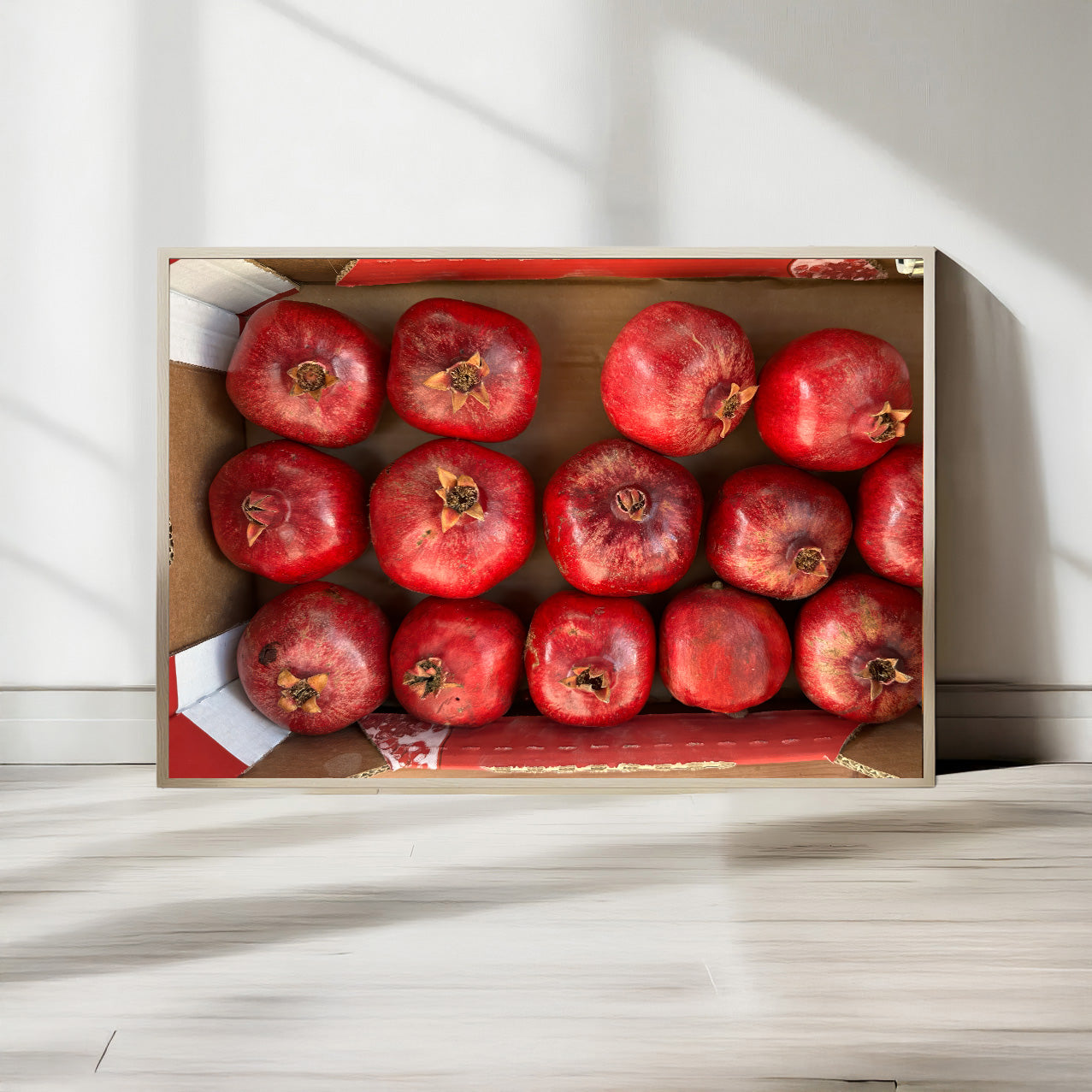 Red Pomegranates — Tel Aviv Photography Print — Israel Wall Art