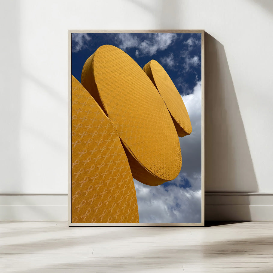 Kadishman Sculpture — Tel Aviv Photography Print — Israel Wall Art