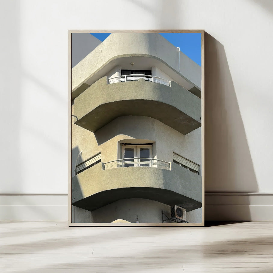Bauhaus in Florentin — Tel Aviv Photography Print — Israel Wall Art