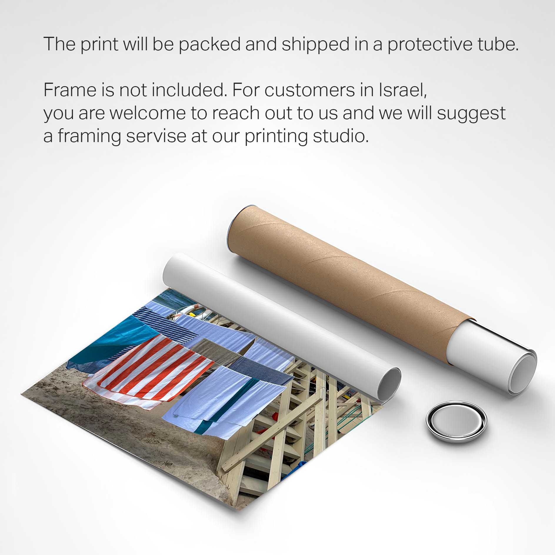 Lifeguard Tower — Tel Aviv Photography Print — Israel Wall Art