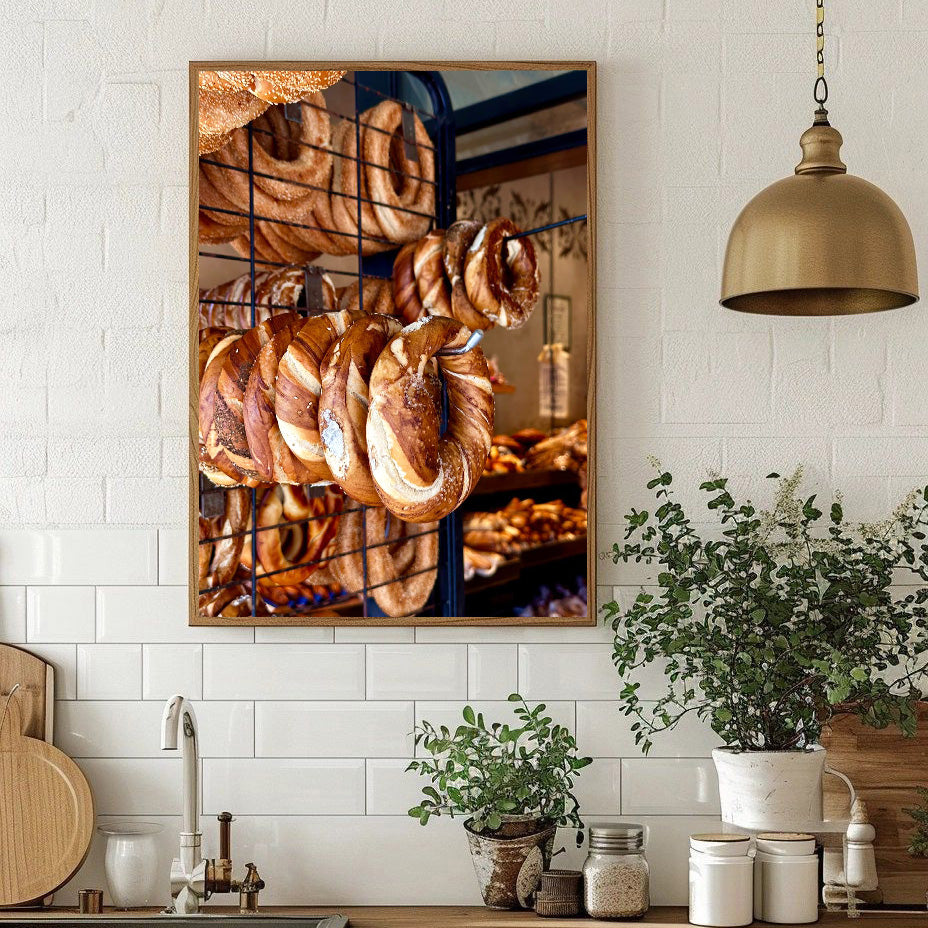 Bagels at Carmel Market — Tel Aviv Photography Print — Israel Wall Art