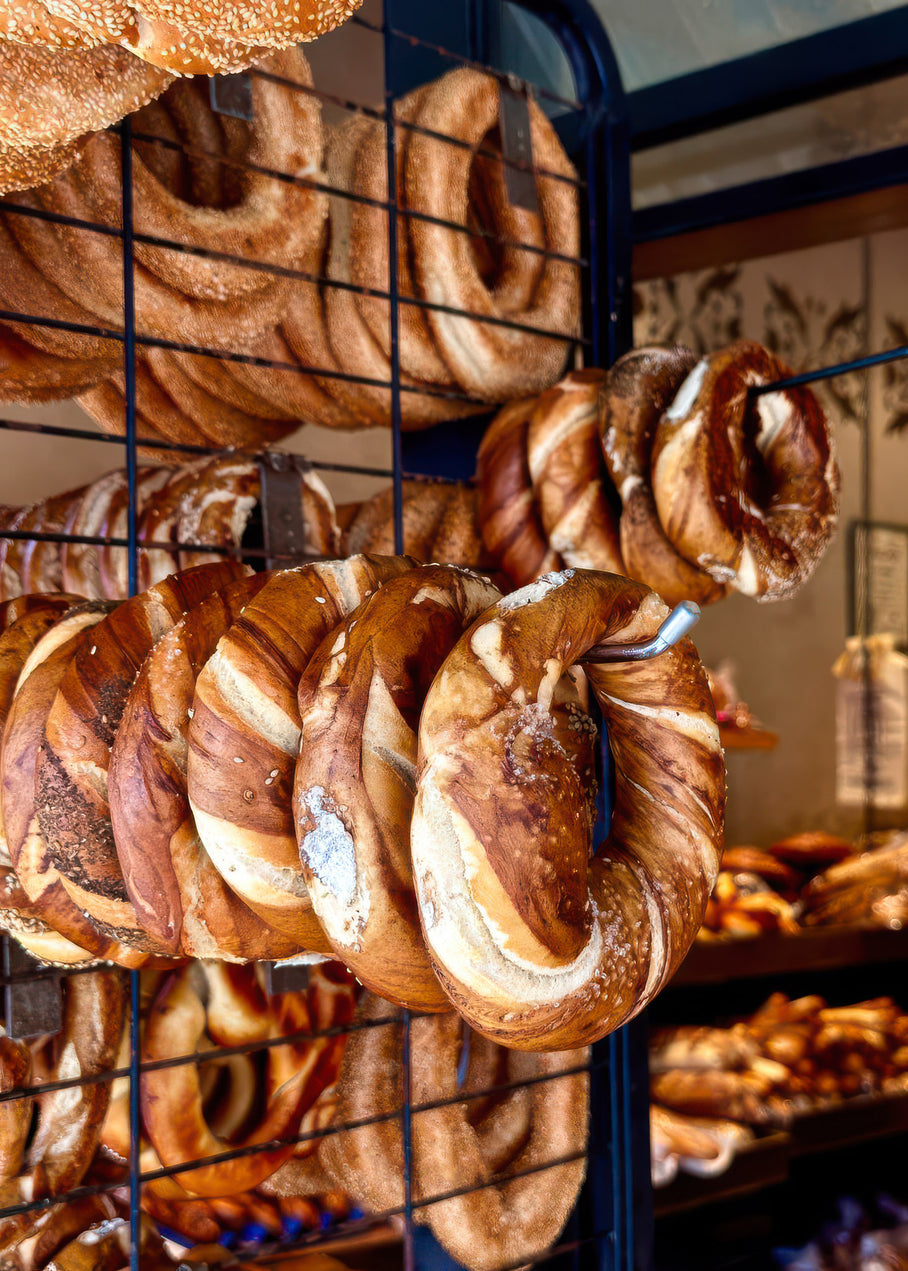 Bagels at Carmel Market — Tel Aviv Photography Print — Israel Wall Art
