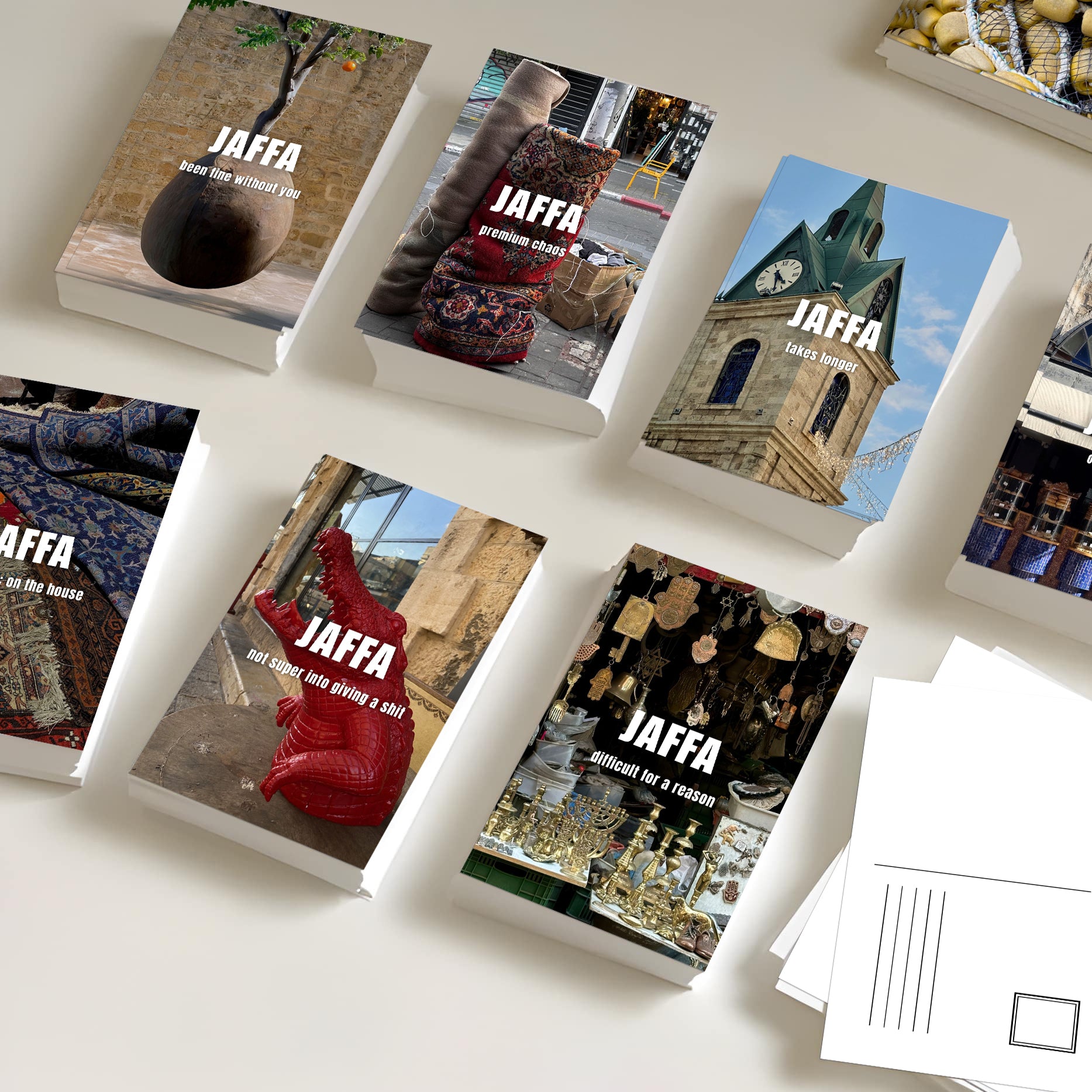 Jaffa Postcard Bundle — 20 postcards, Free Shipping