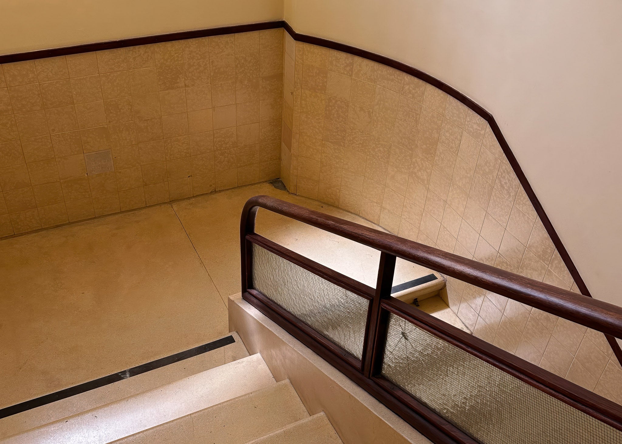 Liebling Haus Staircase LS — Tel Aviv Photo Print — Israel Wall Art