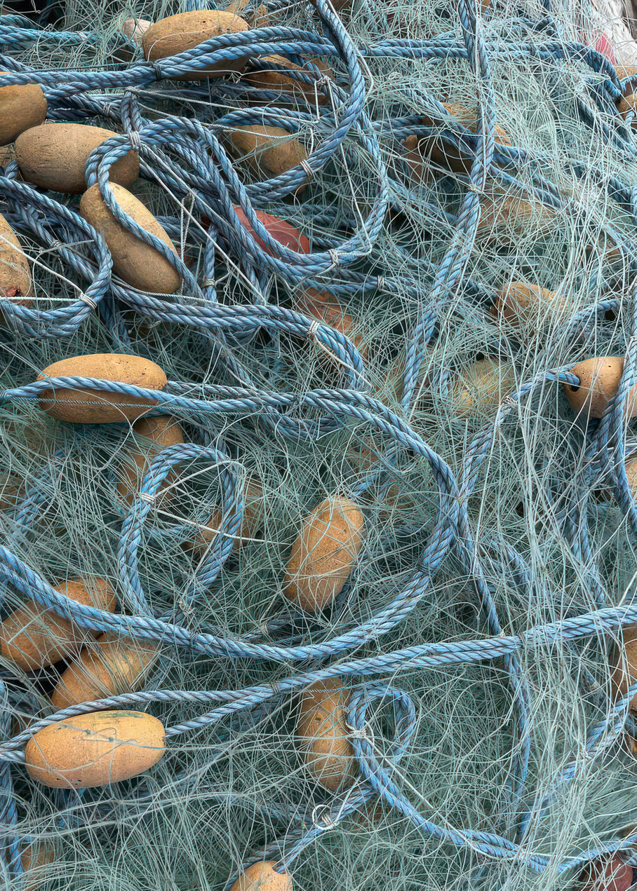 Fishing Nets in Jaffa Port — Tel Aviv Photo Print — Israel Wall Art