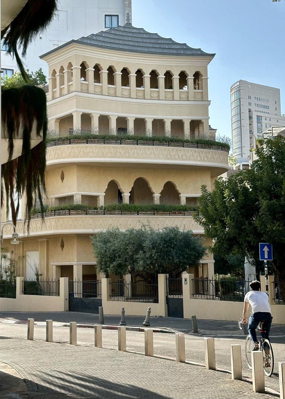 Tel Aviv Pagoda House — Tel Aviv Photography Print — Israel Wall Art