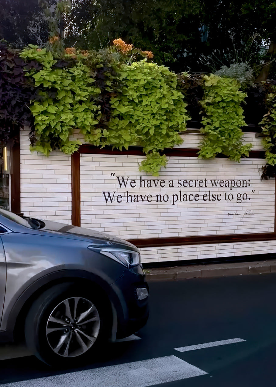 Golda Meir Quote — Tel Aviv Photography Print 