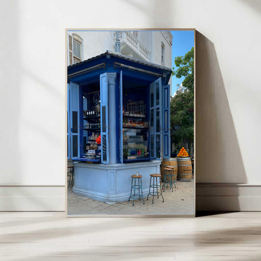 Tel Aviv Kiosk — Tel Aviv Photography Print — Israel Wall Art