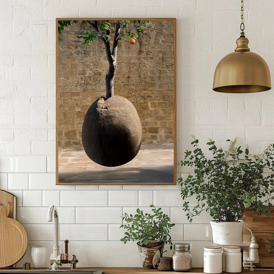 Printed poster - Orange Tree