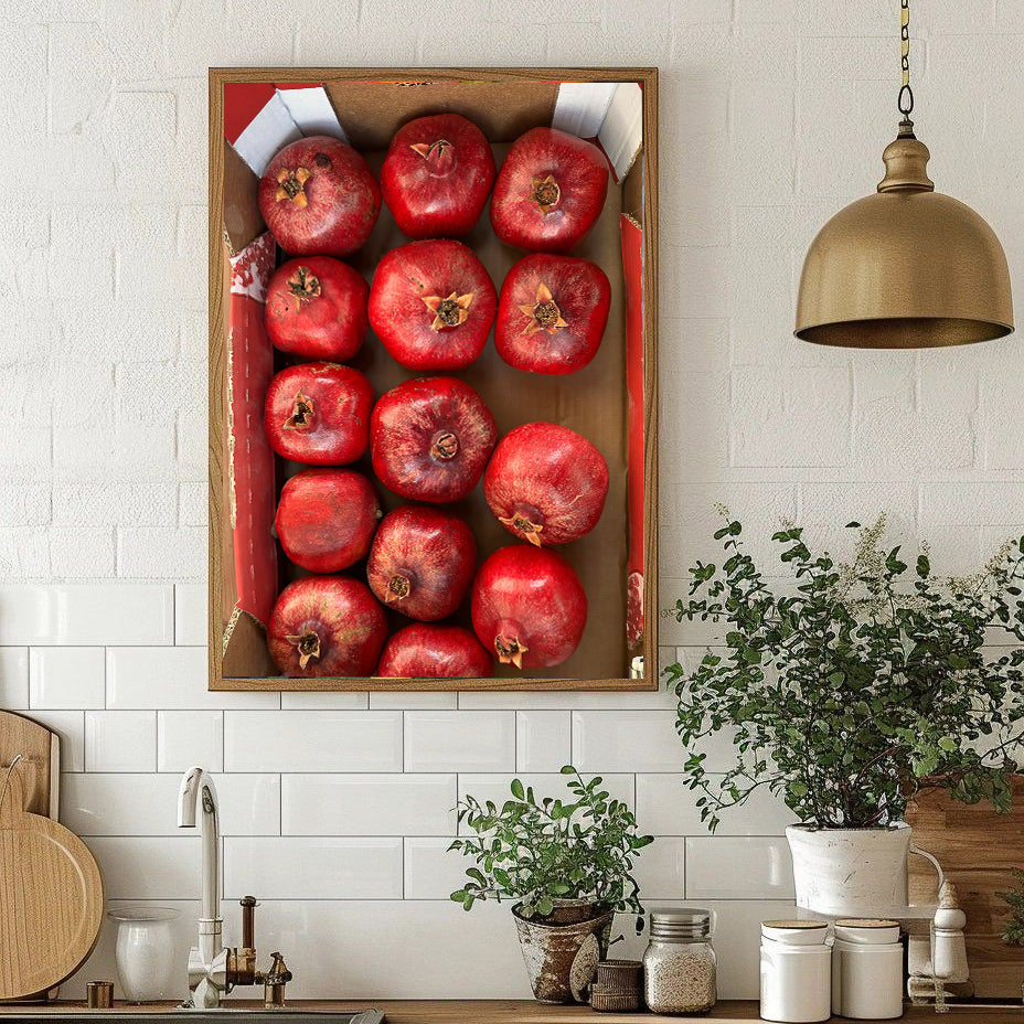 Printed poster - Pomegranate