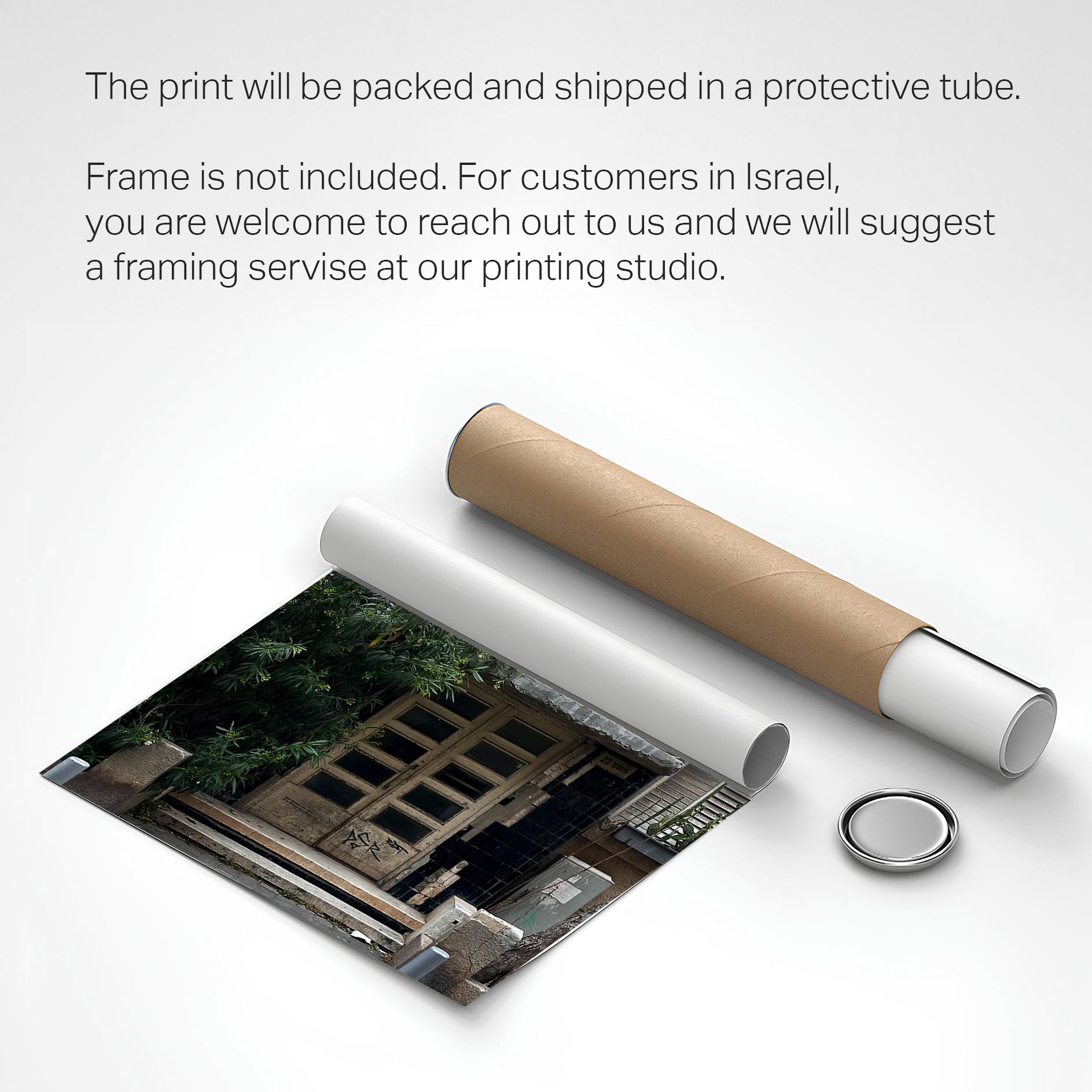 Bauhaus Tel Aviv Pinsker — Tel Aviv Photo Print — Israel Wall Art