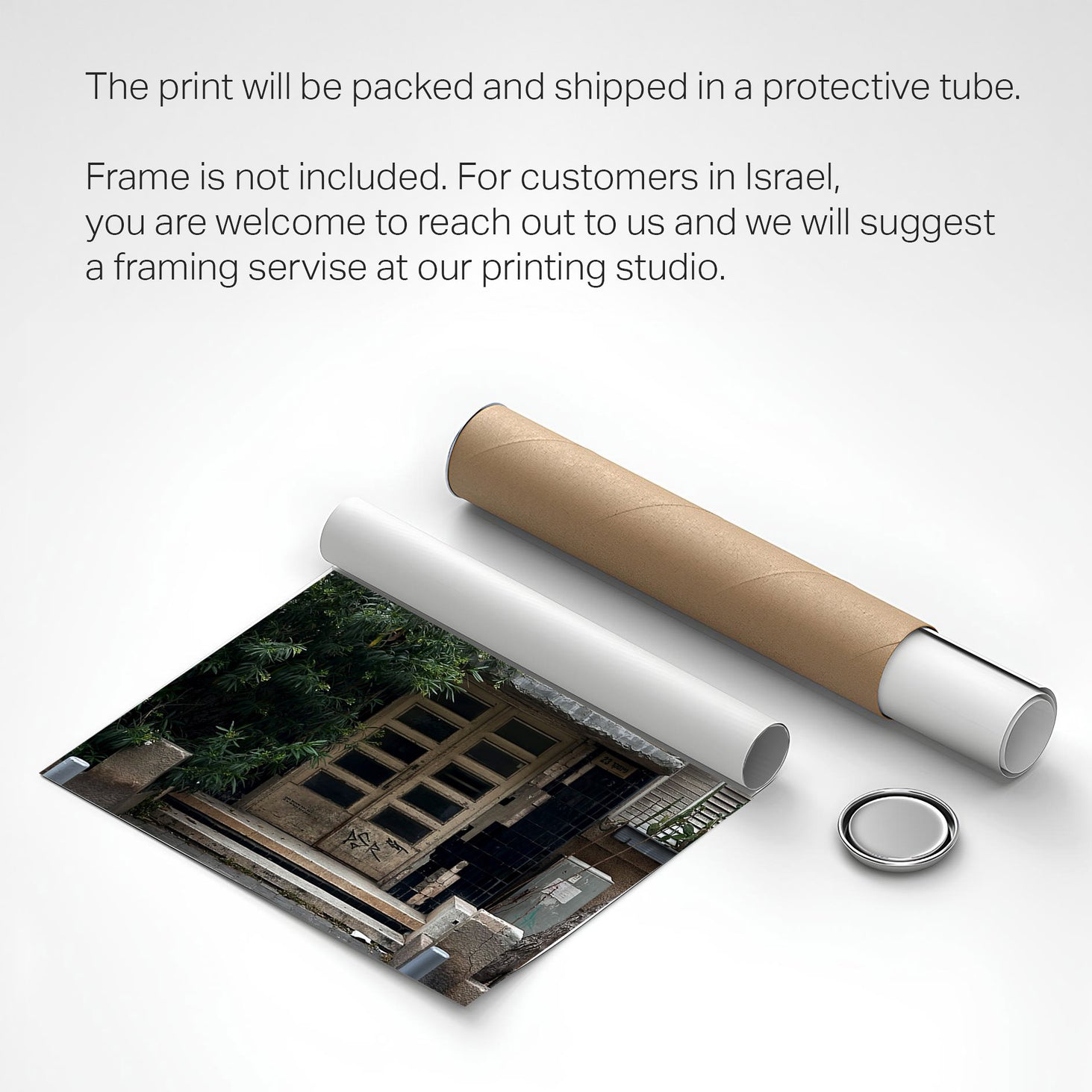 Printed poster - Pinsker Street