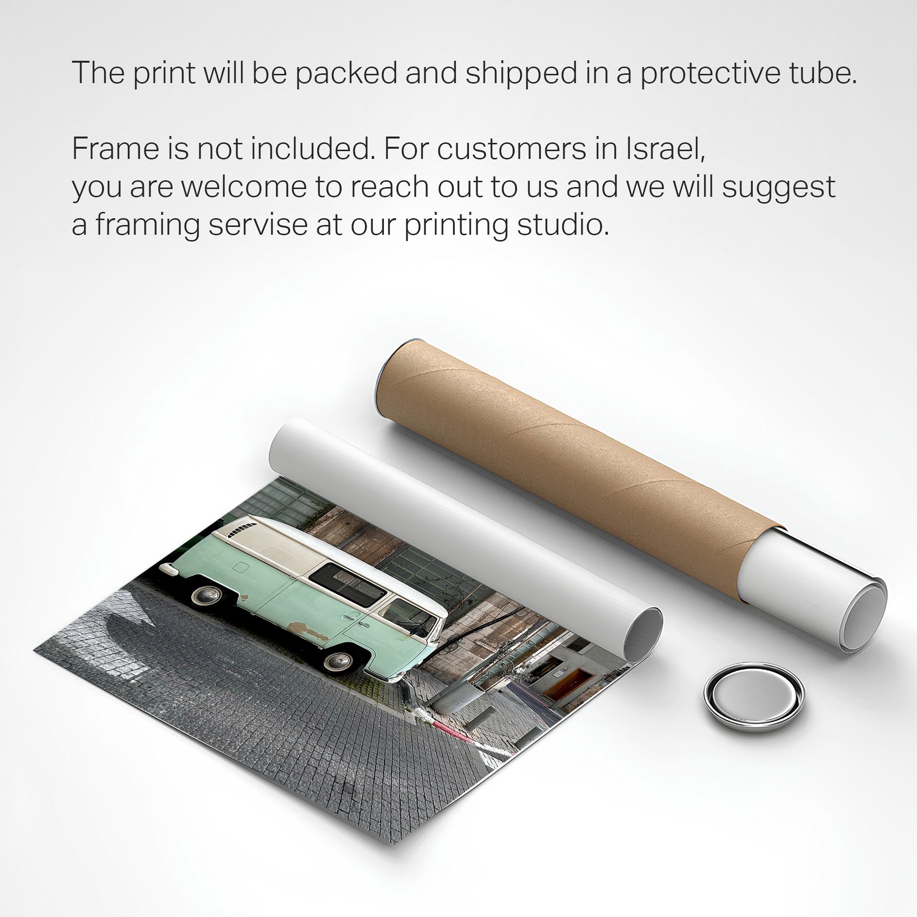 Printed poster - Jaffa