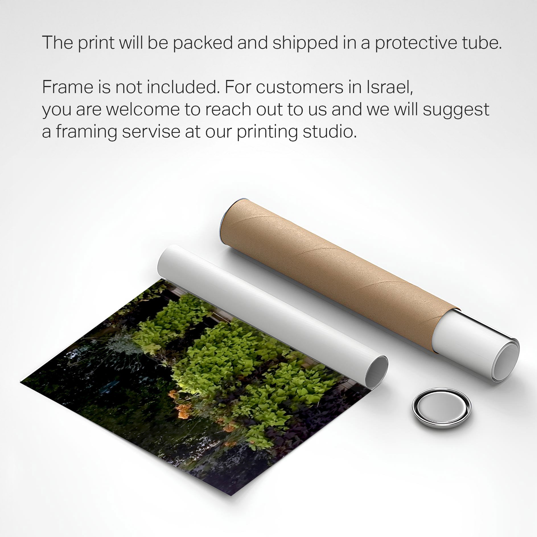 Golda Meir Quote — Tel Aviv Photography Print 