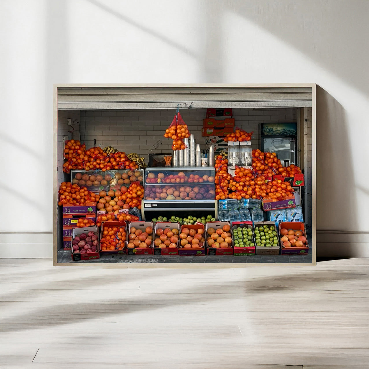 Printed poster - Oranges landscape