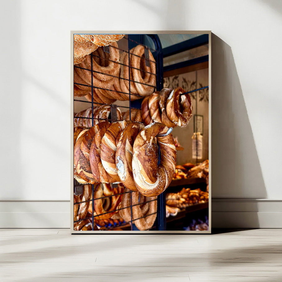 Printed poster - Bagels