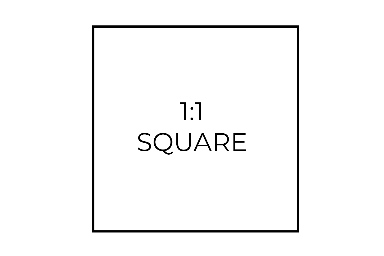 HD Metal Prints Square 1:1 Ratio