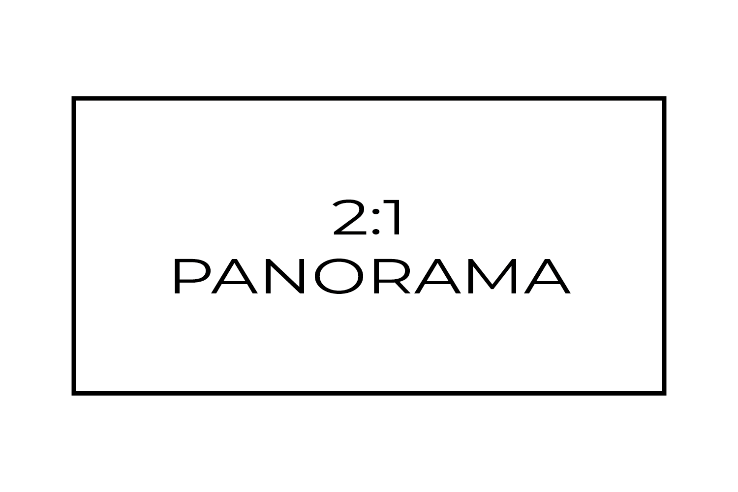 HD Metal Prints Panorama 2:1 Ratio