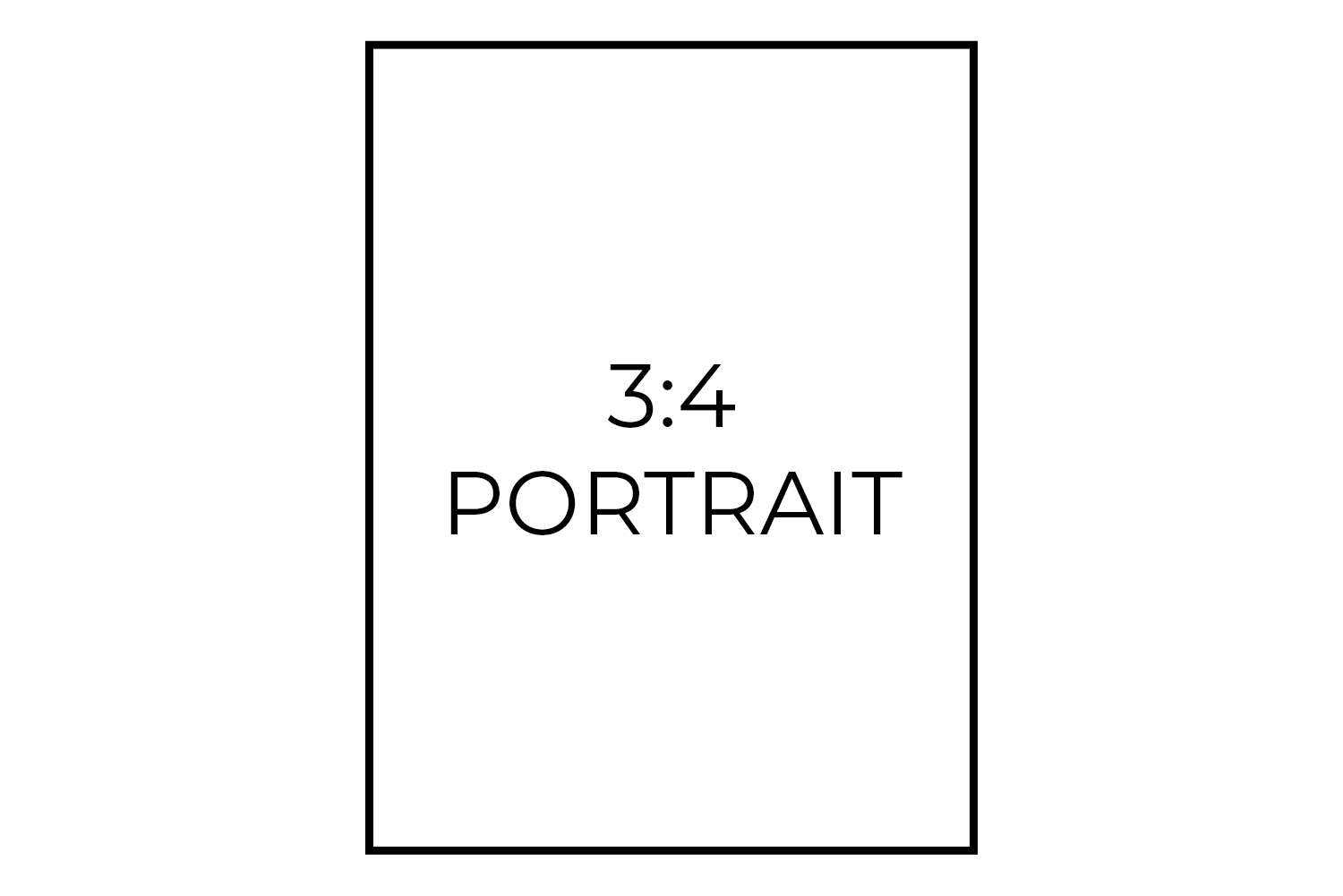 HD Metal Prints Portrait 3:4 Ratio