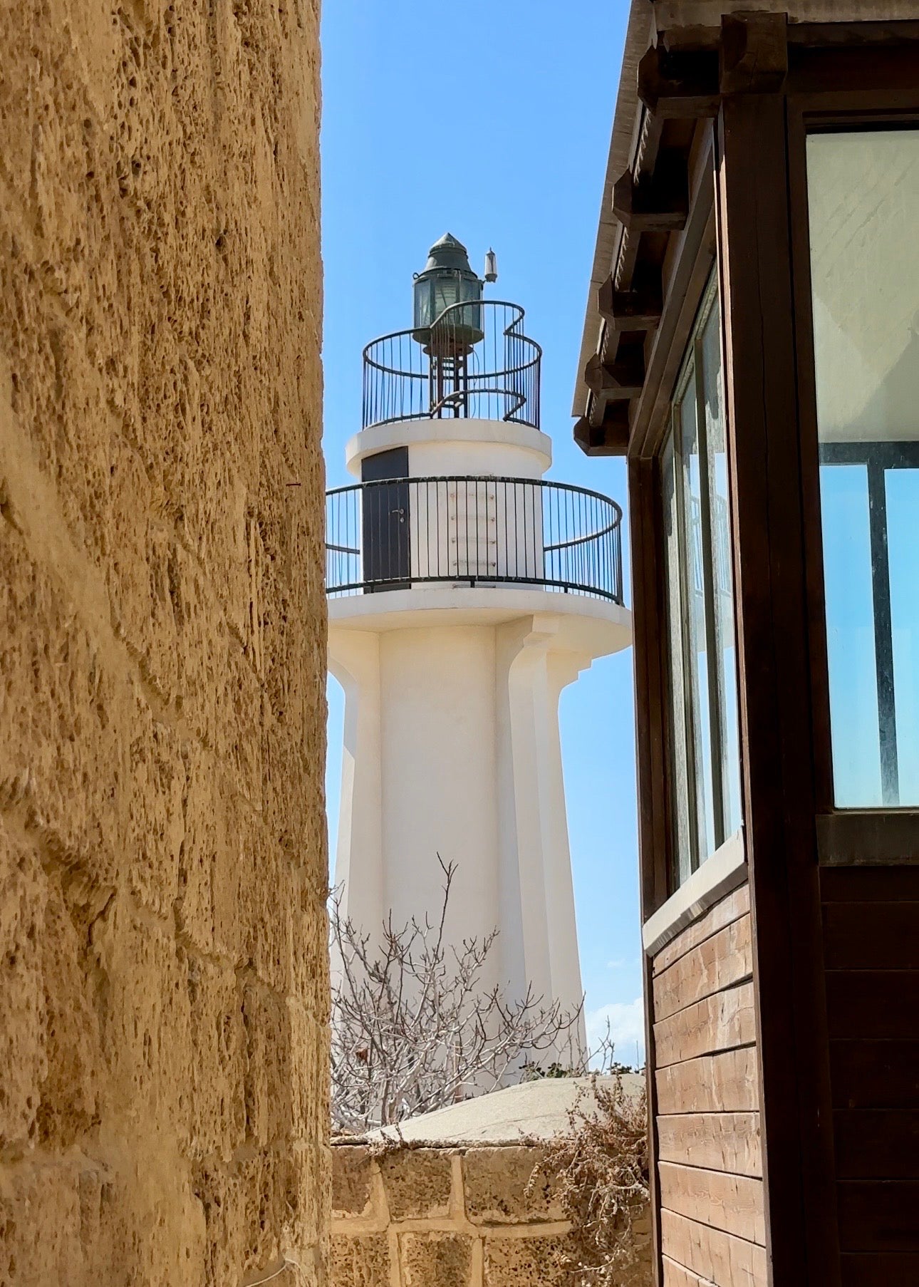 White Lighthouse in Jaffa — Tel Aviv Photo Print — Israel Wall Art