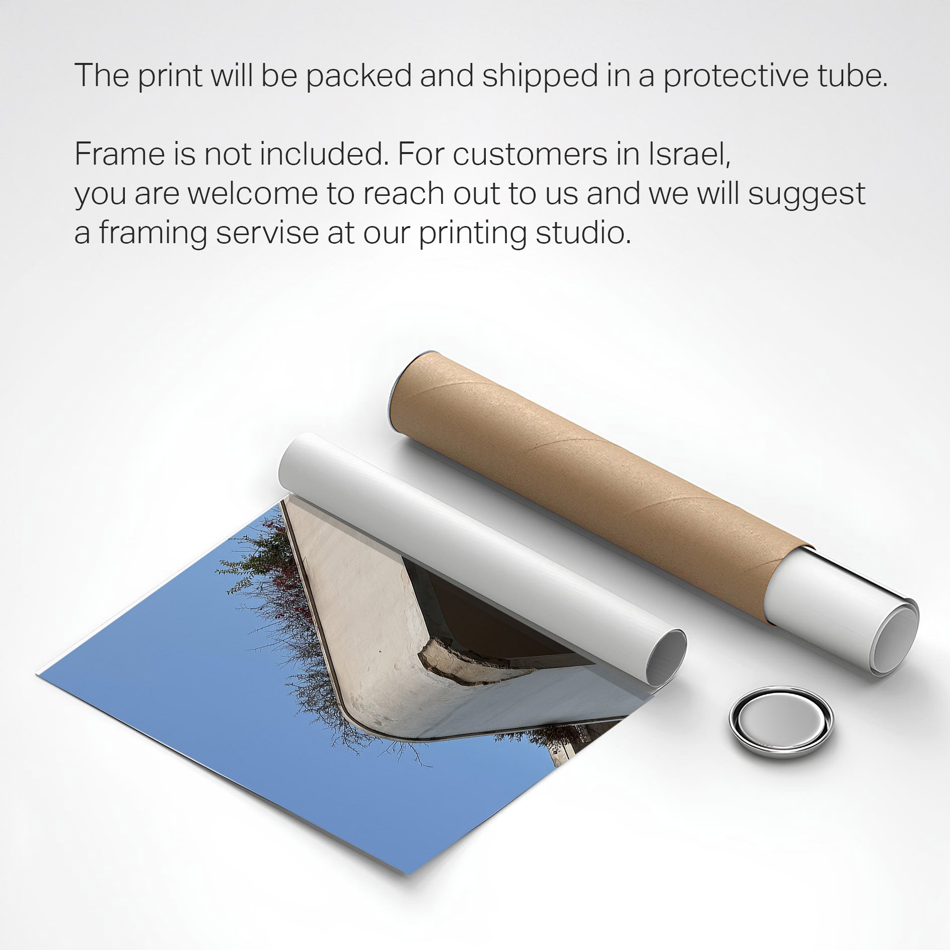 Printed poster - Corner