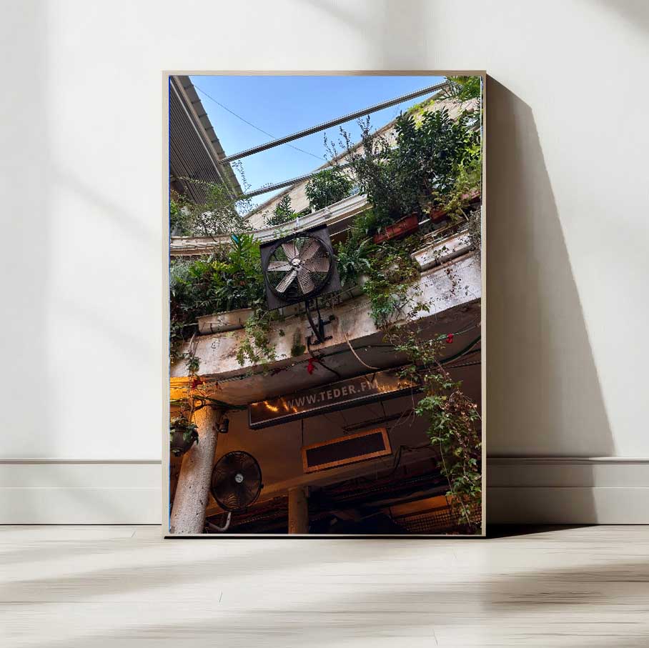 Printed poster - Teder FM