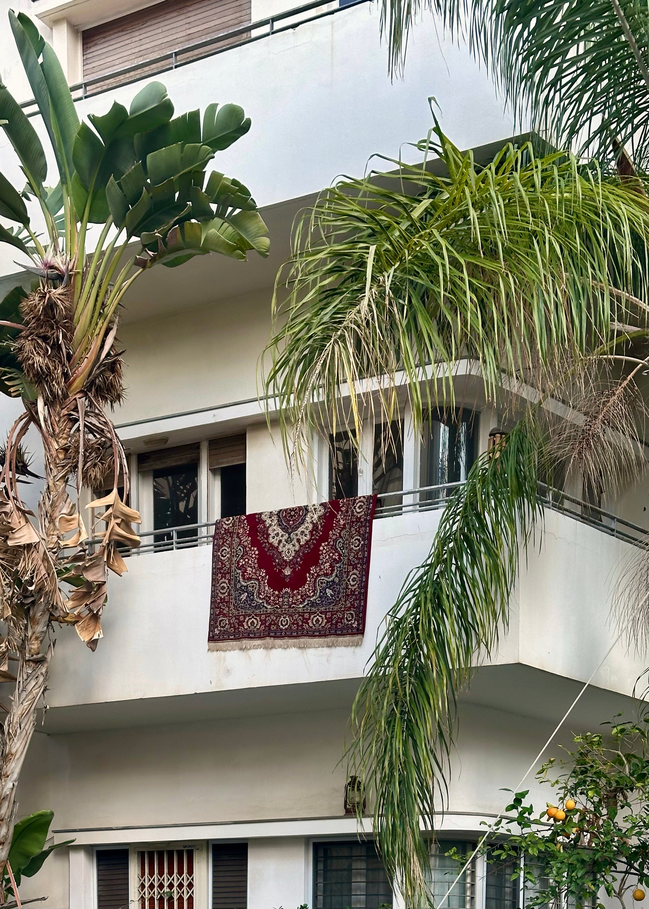 Bauhaus Terrace — Tel Aviv Photography Print — Israel Wall Art