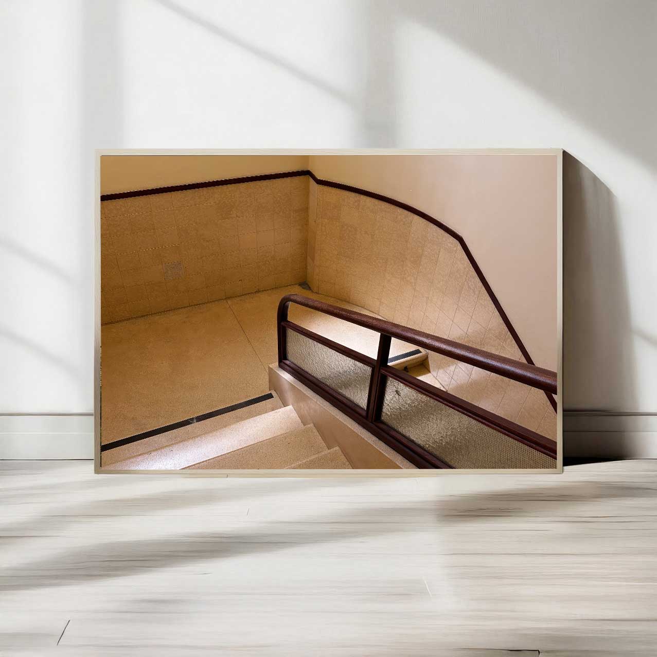 Liebling Haus Staircase LS — Tel Aviv Photo Print — Israel Wall Art