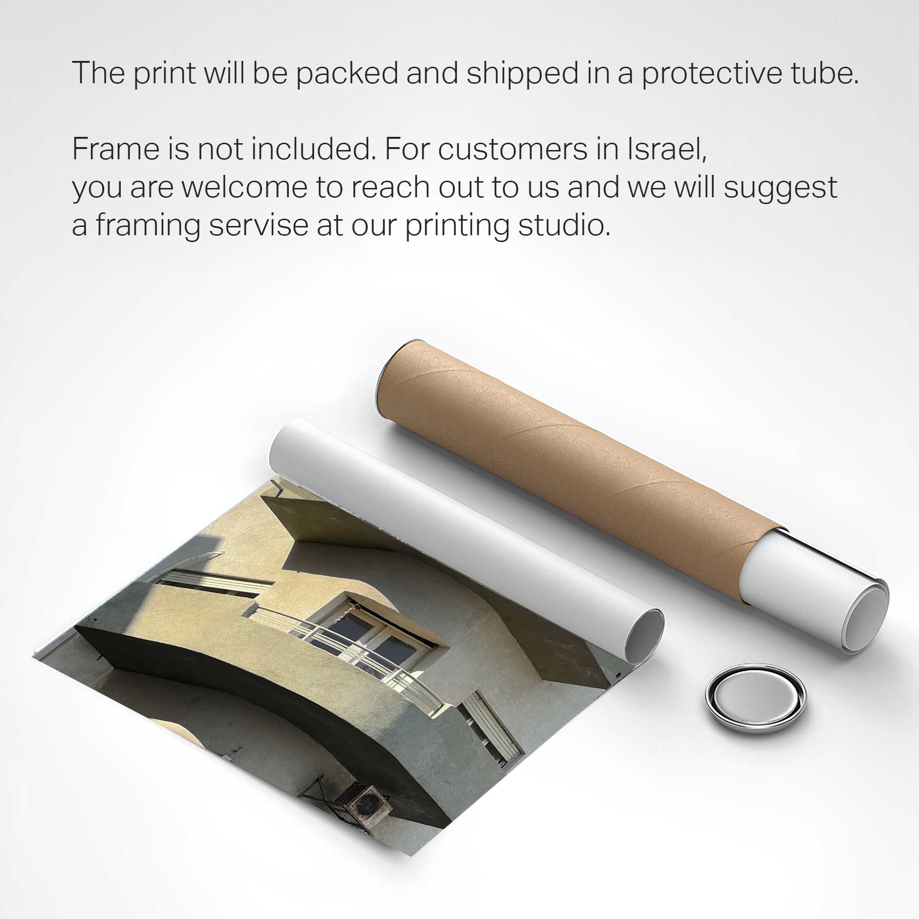 Bauhaus in Florentin — Tel Aviv Photography Print — Israel Wall Art