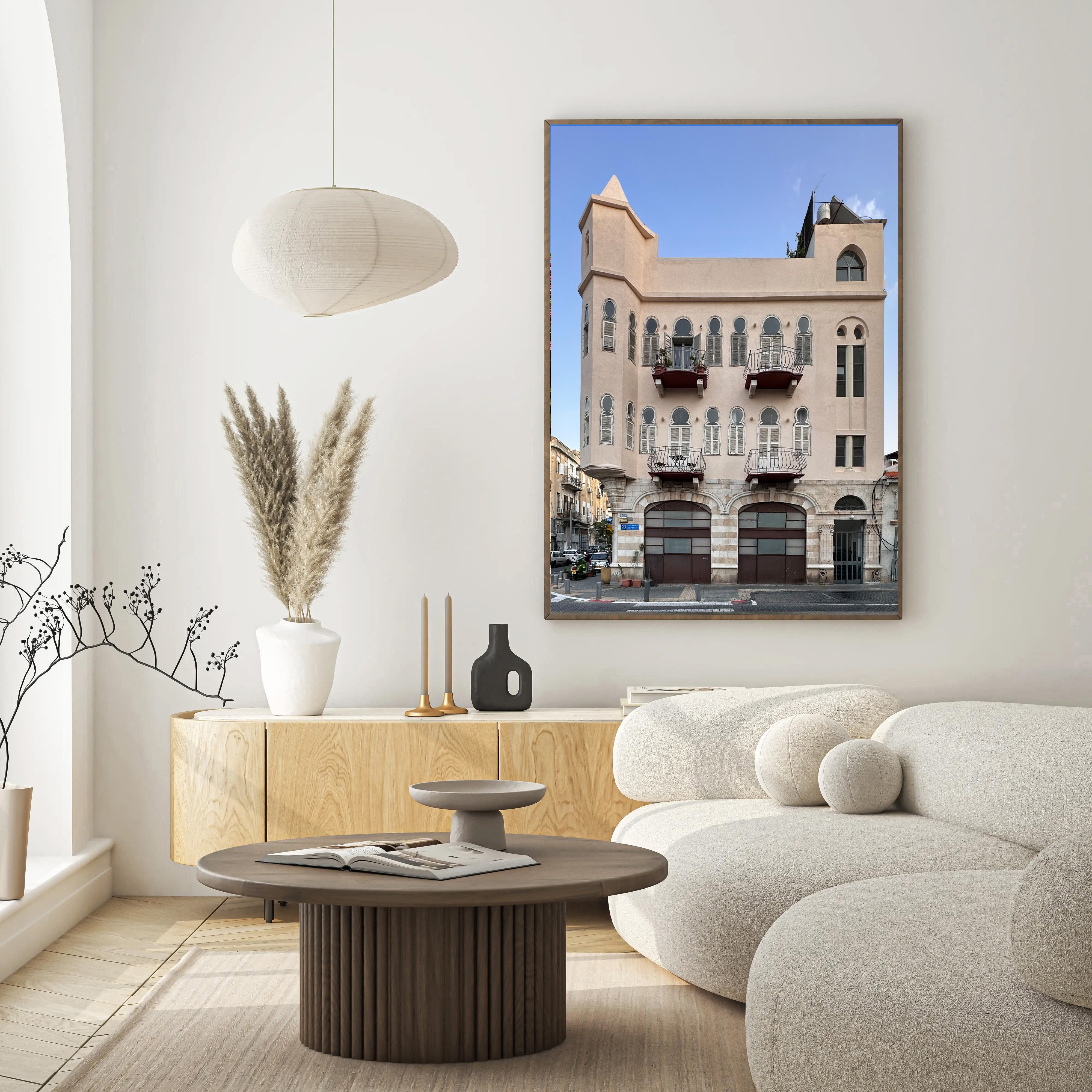 Jaffa Architecture Yehuda Margoza — Tel Aviv Photo Print — Israel Art