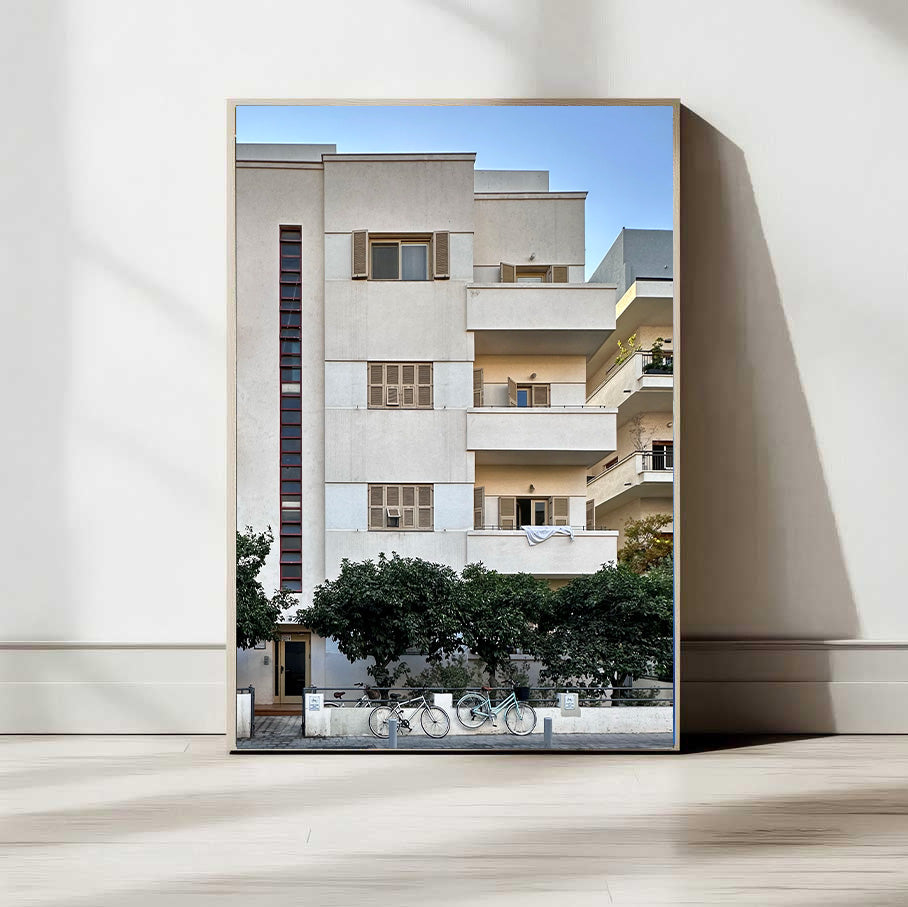 Bauhaus Thermometer Windows — Tel Aviv Photo Print — Israel Wall Art