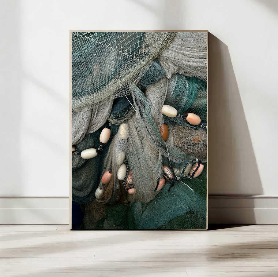 Jaffa Port, Fishing Nets — Tel Aviv Photo Print — Israel Wall Art