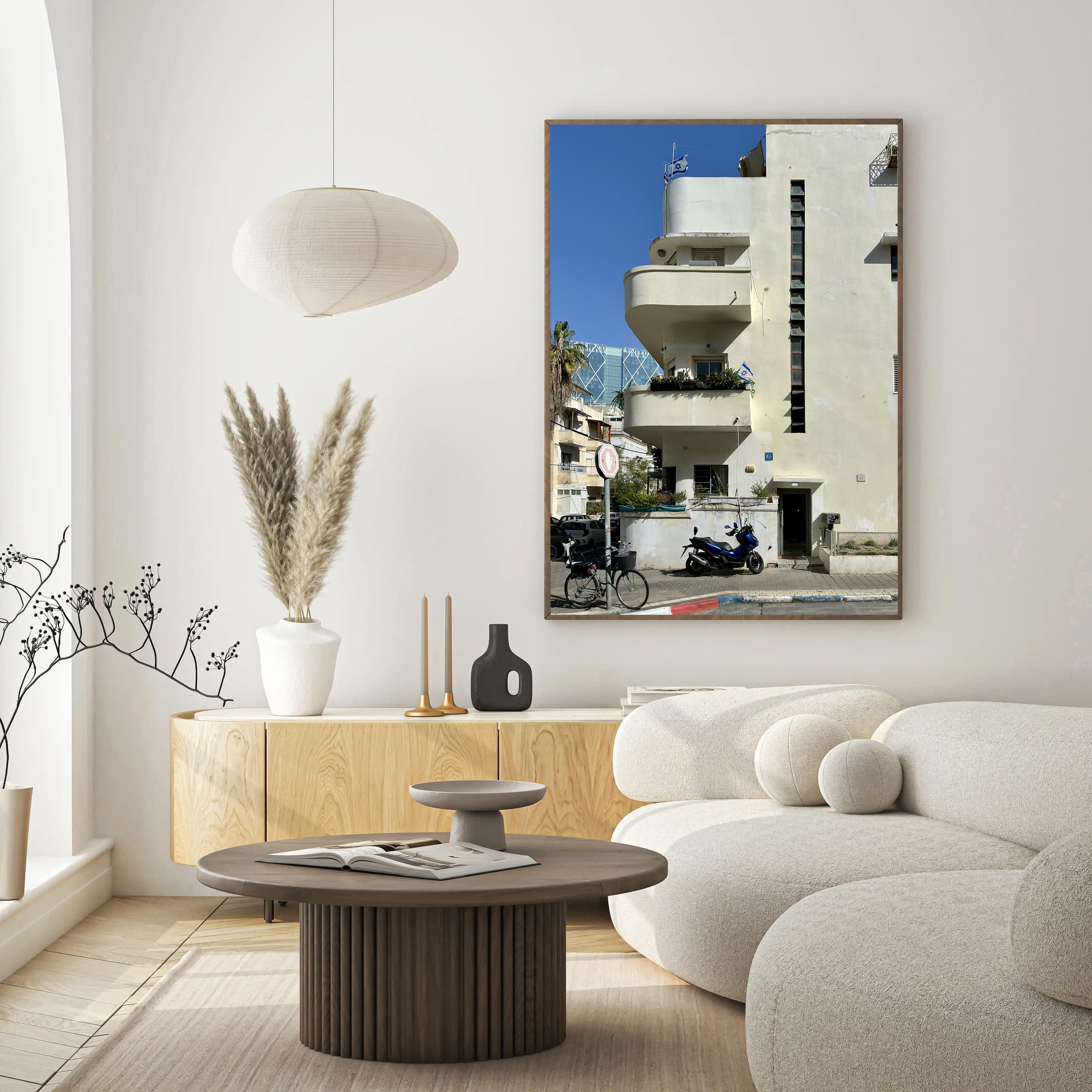 Bauhaus Tel Aviv Berdyczewski — Tel Aviv Photo Print — Israel Wall Art