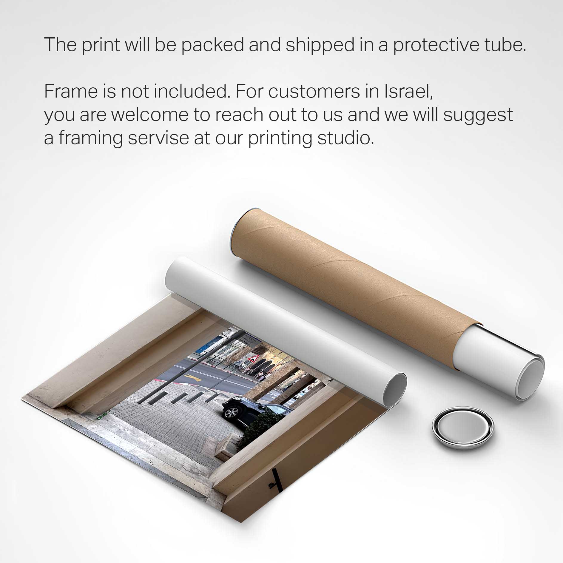 Printed poster - Arch