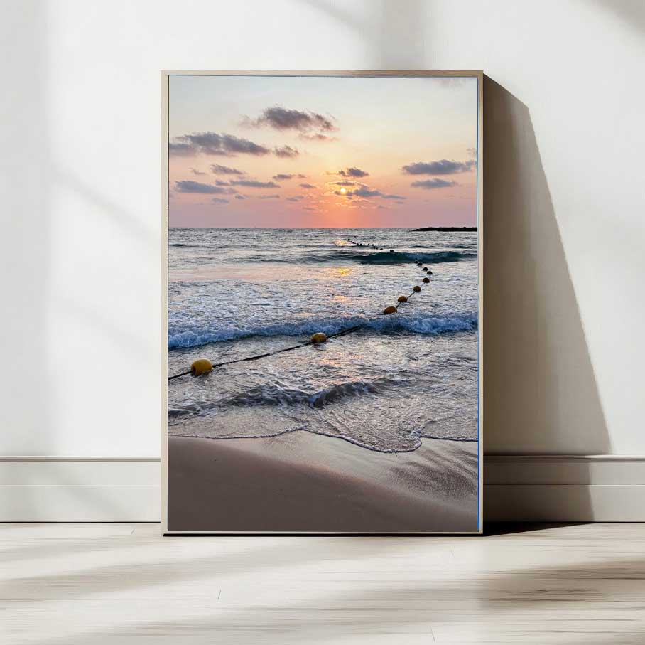 Printed poster - Sunset