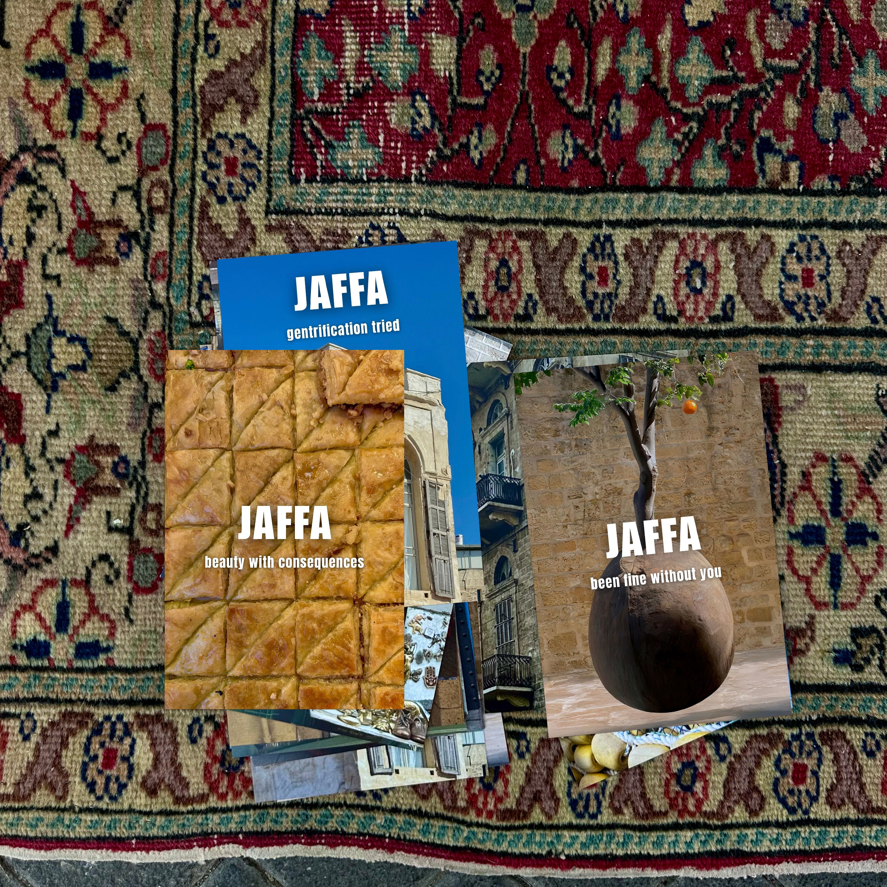 Jaffa Postcard Bundle — 20 postcards, Free Shipping
