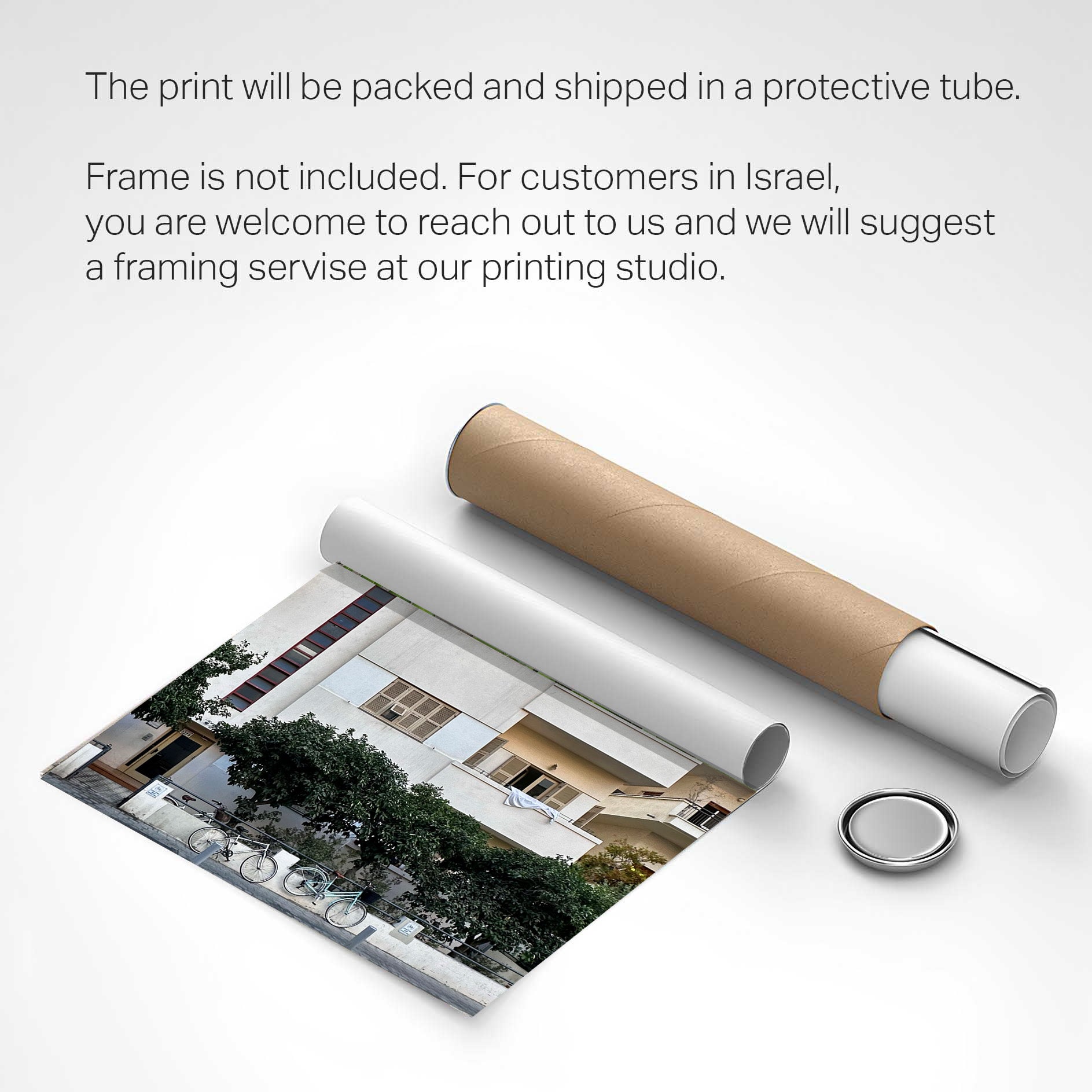 Bauhaus Thermometer Windows — Tel Aviv Photo Print — Israel Wall Art