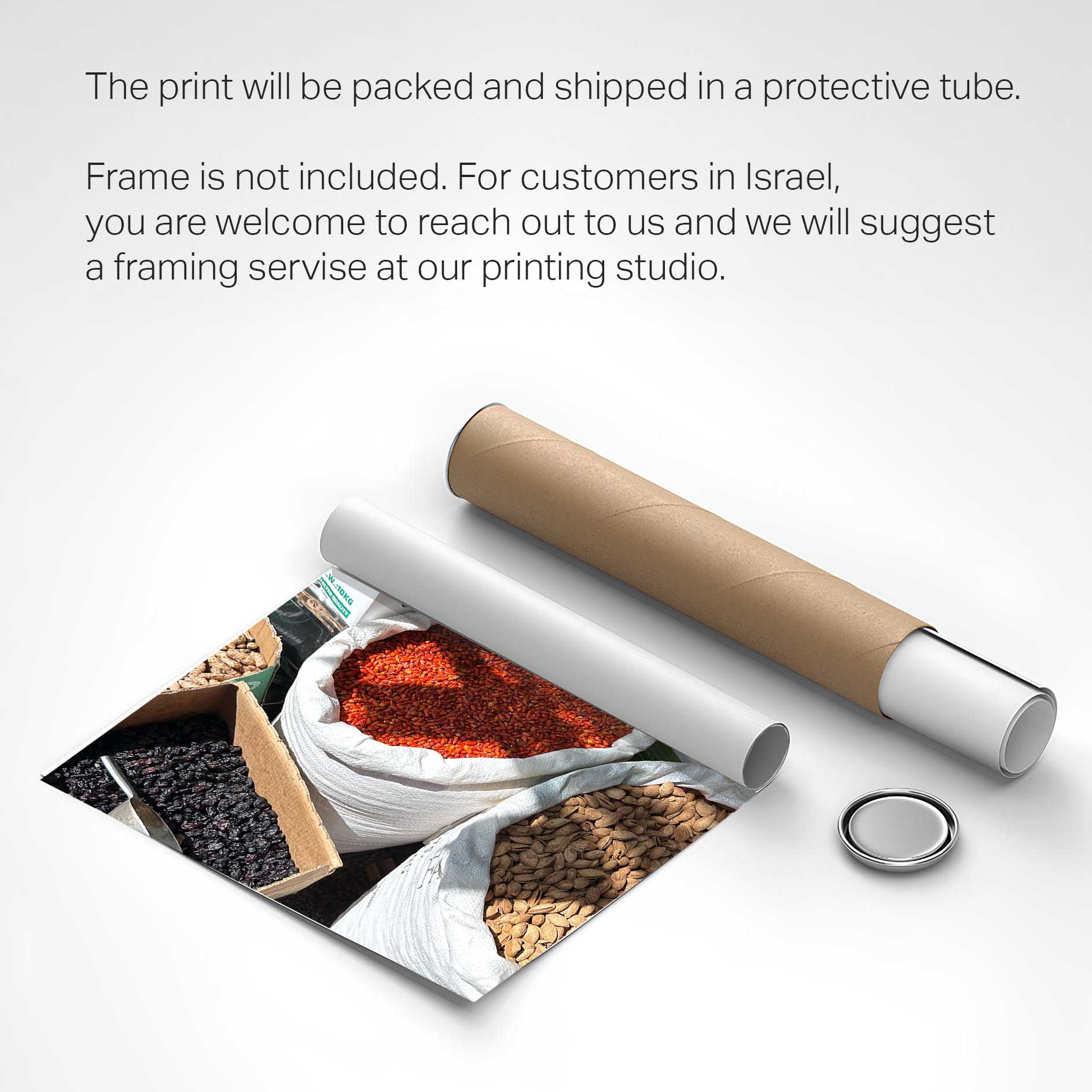 Levinski Market — Tel Aviv Photography Print — Israel Wall Art