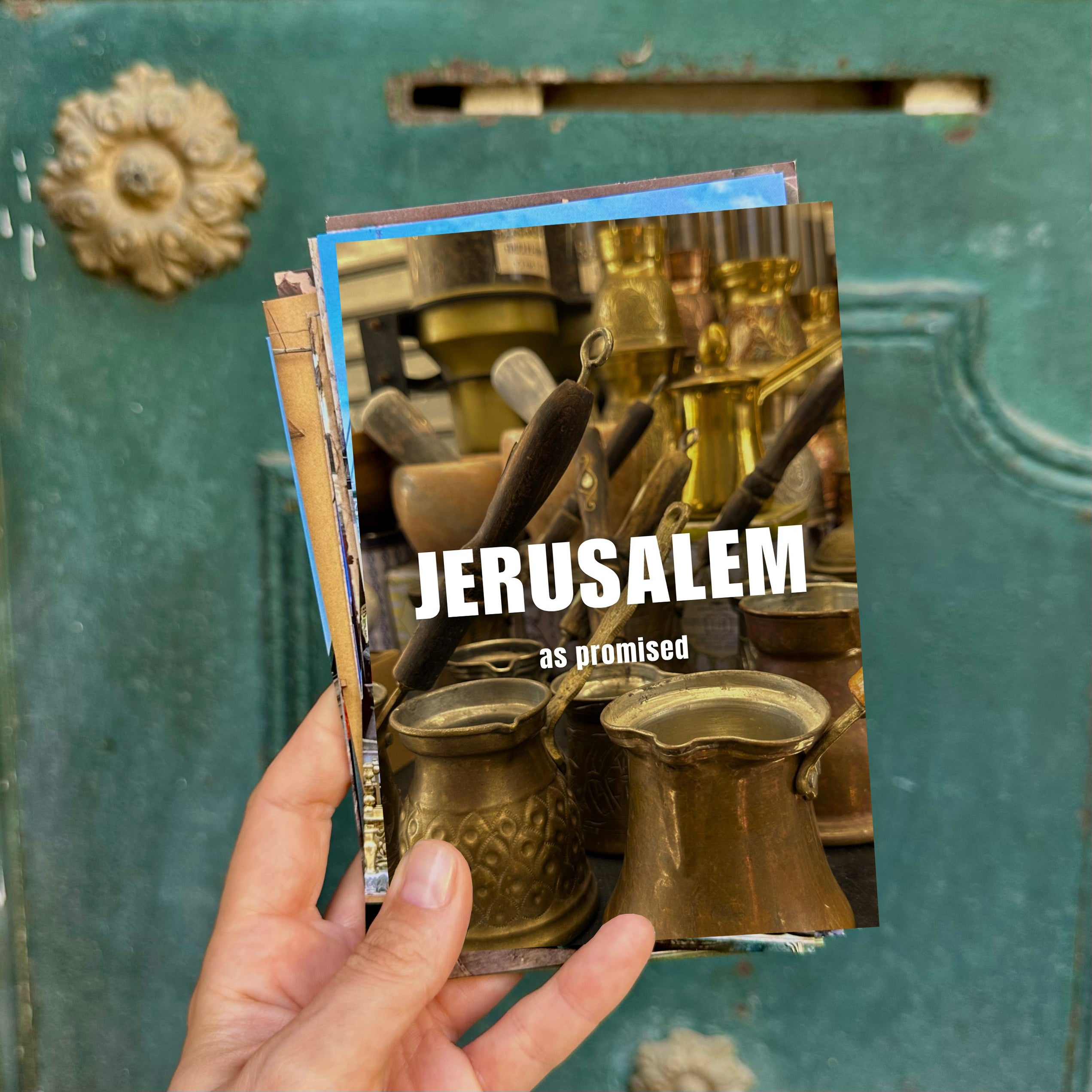 Jerusalem Postcard Bundle — 20 postcards, Free Shipping