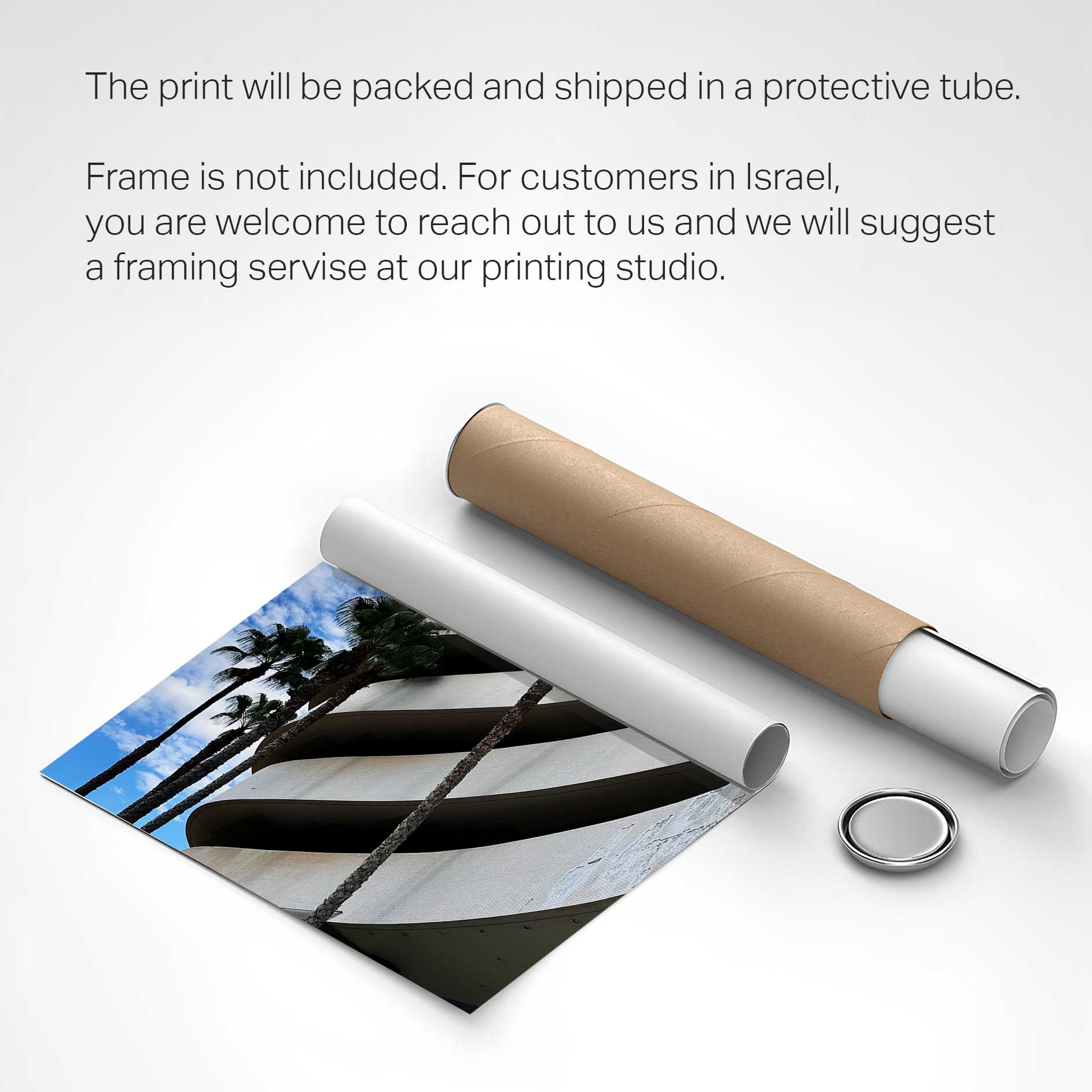 Printed poster - Waves